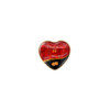 Mini bougie de massage caramel boîte coeur 35ml 